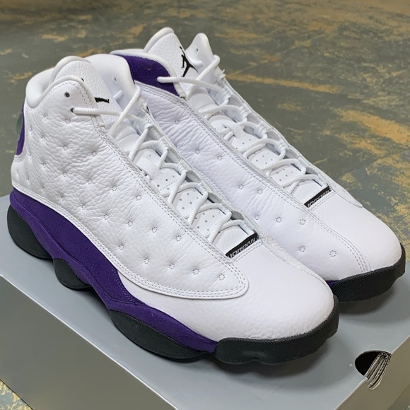 Jordan Other - Air Jordan 13 XIII Lakers Purple 414571-105 Court